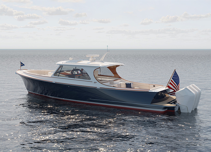Hinckley 41 yacht